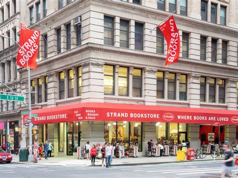 Strand bookstore - Strand Bookstore. /5. Time Out says. Boasting 18 miles of books, the Strand has a mammoth collection of more than 2 million discount volumes, and …